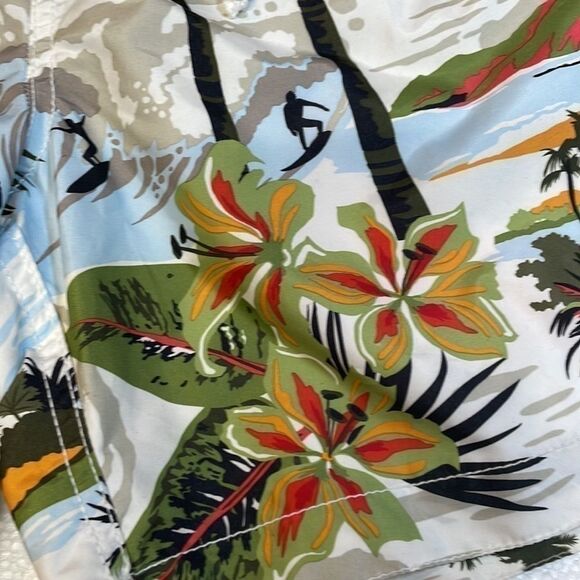 Old Navy Men Tropical Print Swim Trunks Size L - Picture 2 of 7